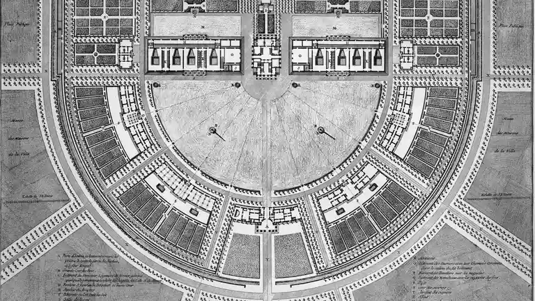 Close up on a plate of mashed potatoes, topped with baked pork chops with cream of mushroom soup, and a side of green beans.